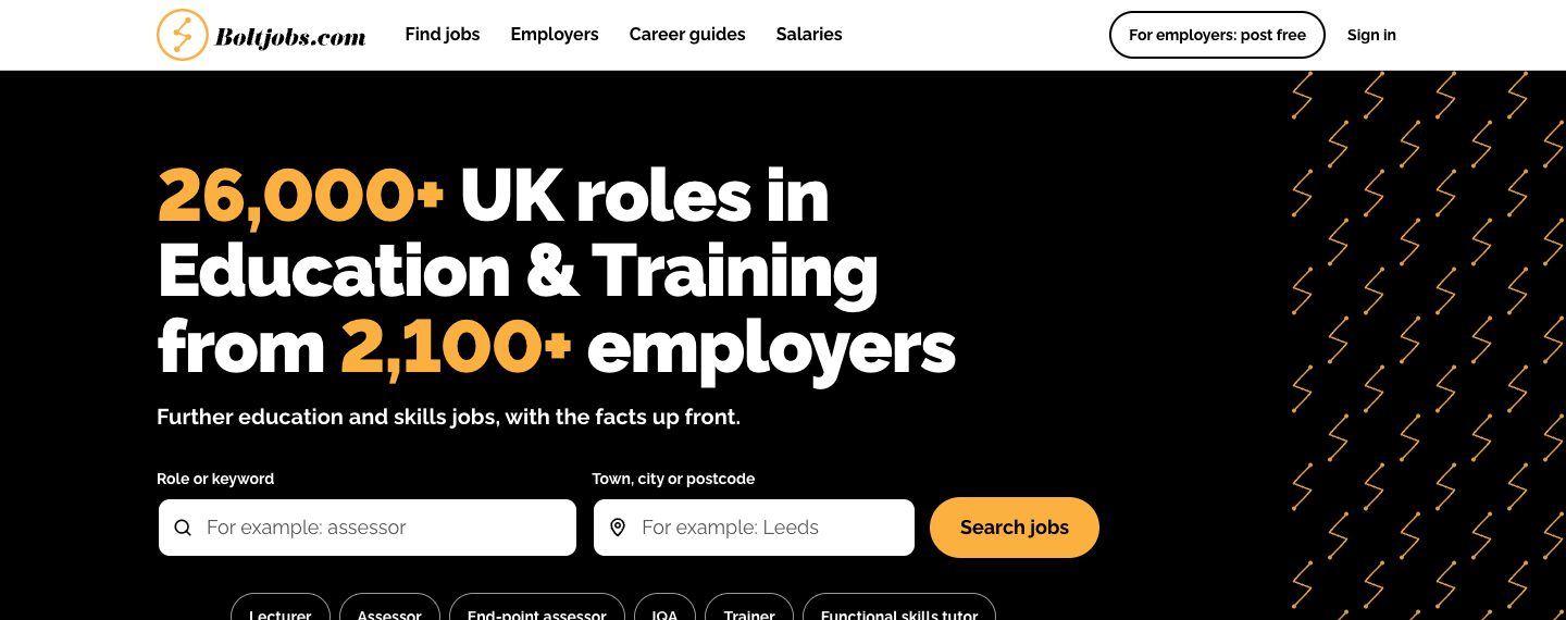Boltjobs home page